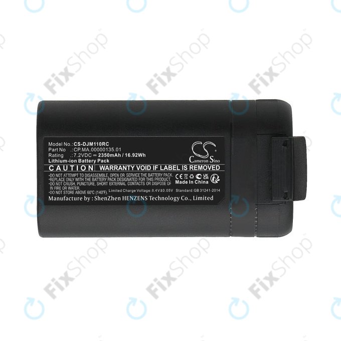 Batteria per DJI Mavic Mini, Mini dual, CP.MA.00000135.01, Li-Ion, 2350mAh, 7.2V, HQ