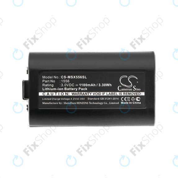 Batteria per Microsoft Xbox One Wireless Controller, Xbox One S X Elite Controller 1556 1556, Li-Ion, 1100mAh, 3V, HQ