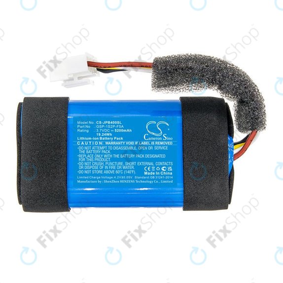 Batteria per JBL Partybox Encore Essential, GSP-1S2P-F5A, Li-Ion, 5200mAh, 3.7V, HQ