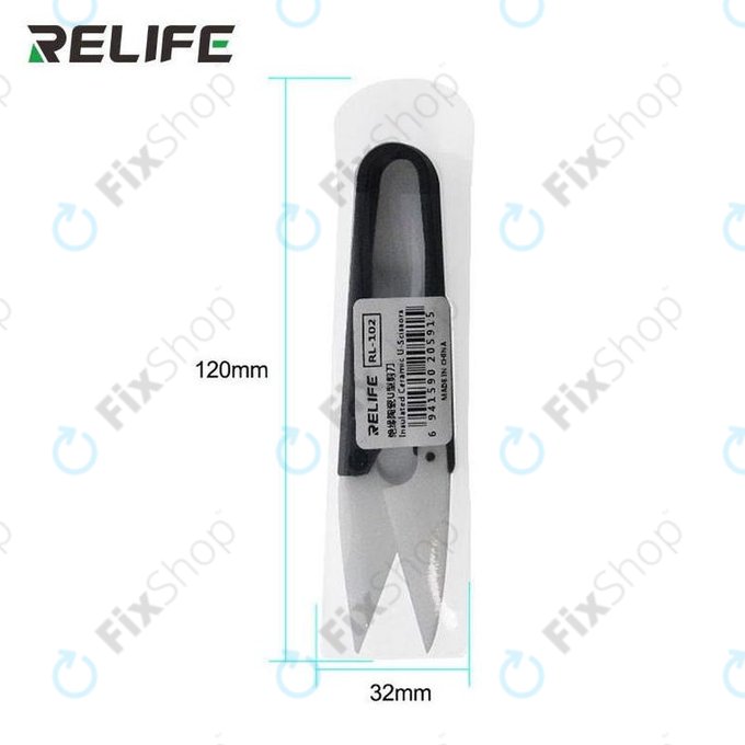 Forbici ceramiche isolate, Relife RL-102