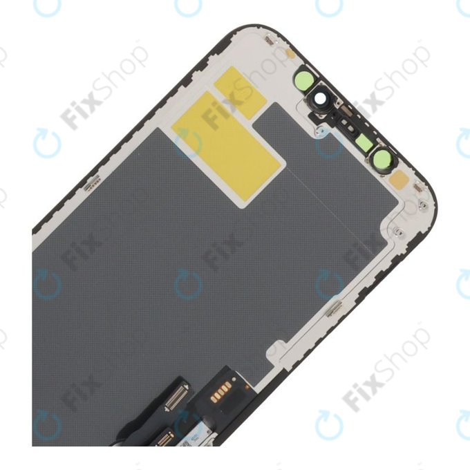 Schermo Soft OLED per iPhone 12, 12 Pro, Vetro touch con cornice, DIAGNOSTIC