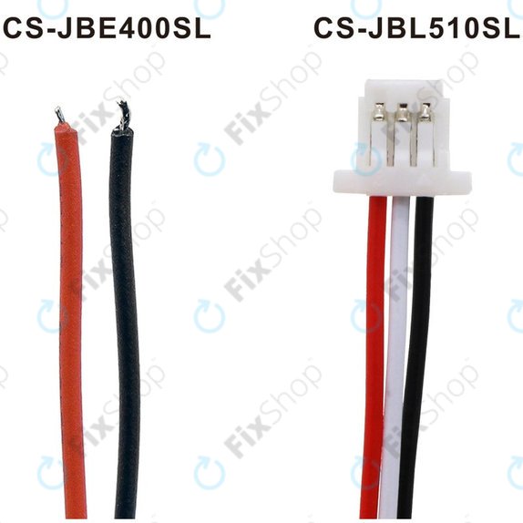 Batteria per JBL Tune 510BT, 02-553-3494, Li-Pol, 3.7V, 450mAh, HQ