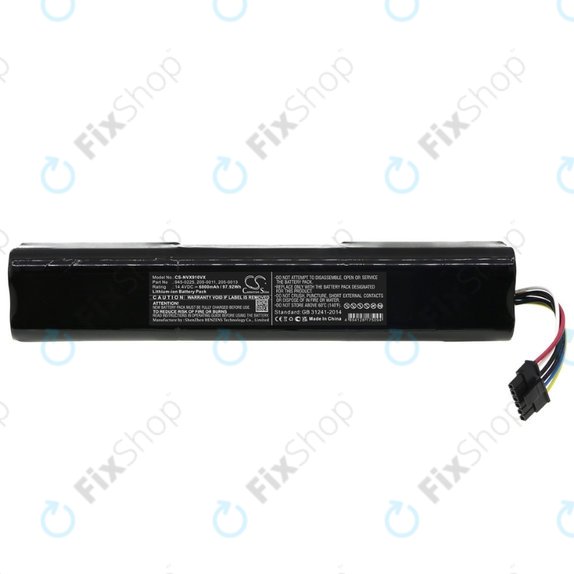 Batteria per Neato Botvac D3, D4, D5, D6, D7-seriess, 945-0225, 205-0011, 205-0013, Li-Ion, 6800mAh, 14.4V, HQ