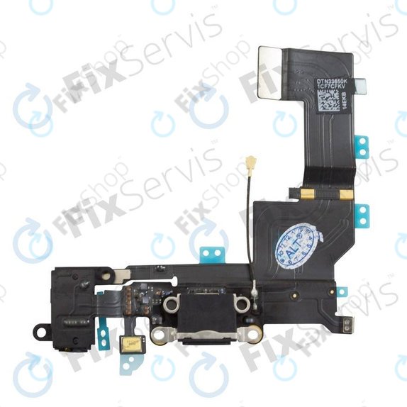 Scheda PCB con connettore di ricarica, microfono e connettore jack per iPhone 5C