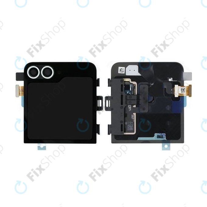 Schermo per Samsung Z Flip 6 F741B, Mint, Vetro touch con cornice, External, GH97-30012D, Genuine Service Pack