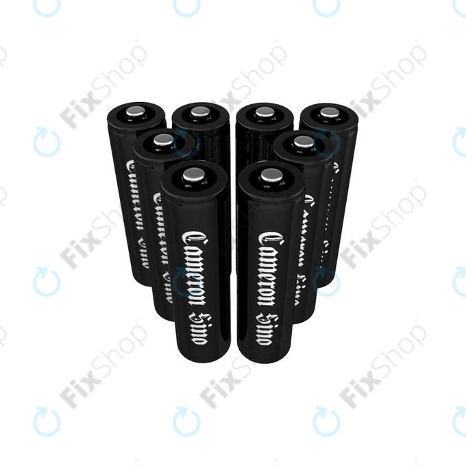 Batteria ricaricabile, CameronSino AA, 8pz, 2200mAh, Ni-MH, 1.2V, –, HQ