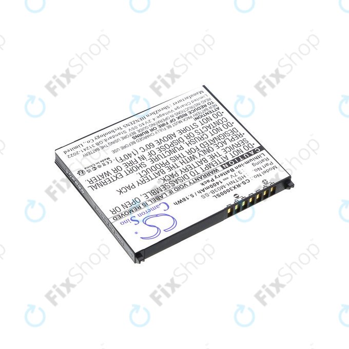 Batteria per HP Compaq iPAQ rx3000, rx3115, rx3700, hx2110, hx2790, HSTNH-M03B-SS, Li-Ion, 1400mAh, 3.7V, HQ