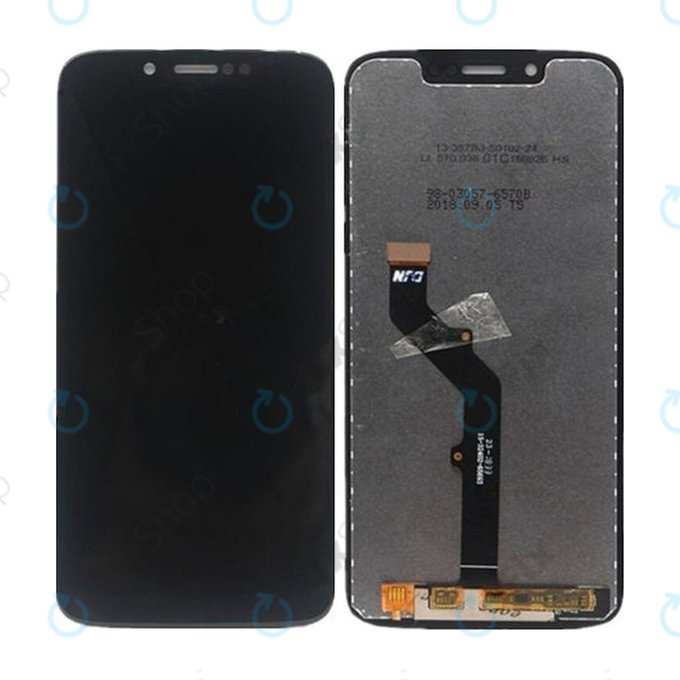 Schermo LCD per MotGoldla Moto G7 Play, Vetro touch senza cornice