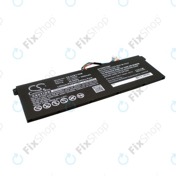 Batteria per Acer Aspire 5, 7 E5, V3, Chromebook 11, 13, 15, AC14B18K, Li-Pol, 3000mAh, 15.2V, HQ