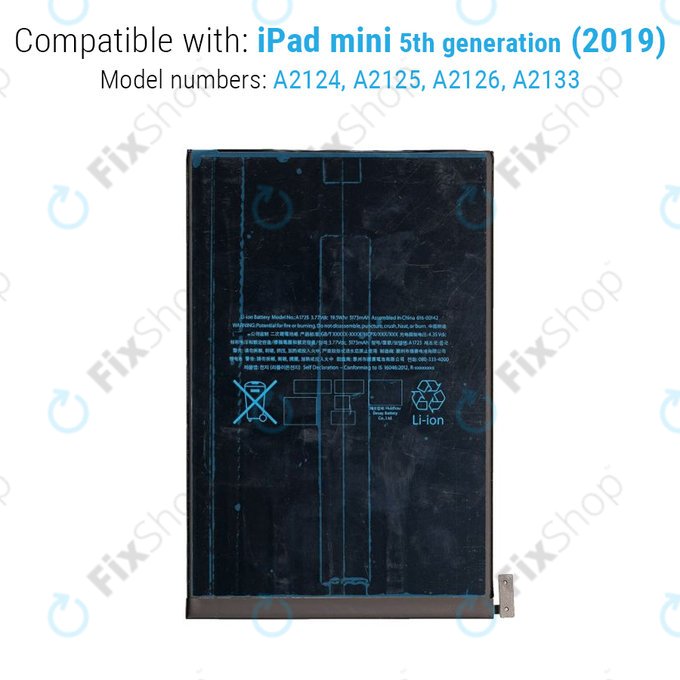 Batteria per iPad Mini 5, 5124mAh