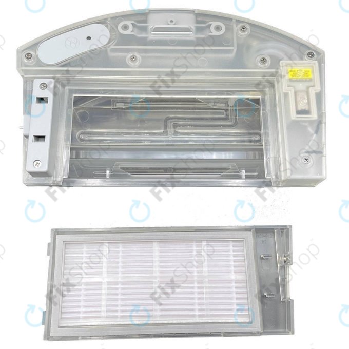 Contenitore polvere 2-in-1, Bianco per RoidMi Eve Plus
