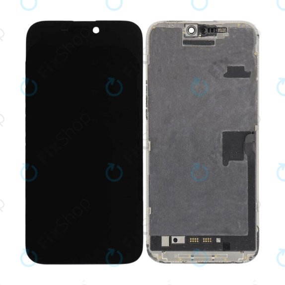 Schermo In-Cell FHD per iPhone 16 Pro Max, Vetro touch con cornice, FixPremium