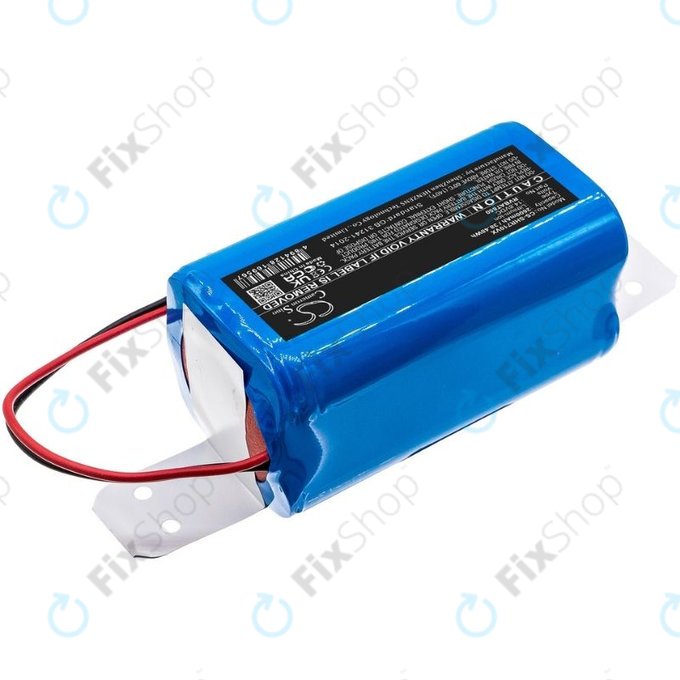 Batteria per Shark Clean RV2600WA, RV2600WD, RV2600WS, RVBAT850, Li-Ion, 2600mAh, 14.8V, HQ