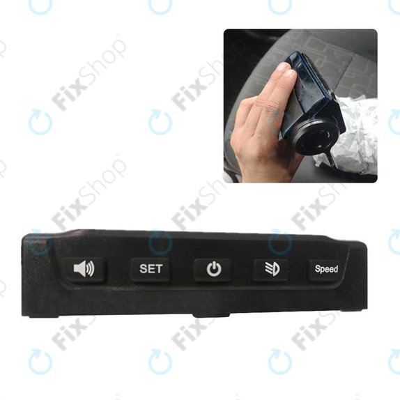 Set dashboard (cover display in plastica, leva acceleratore, freni, cover luce LED) per Kugoo S1, S1 Pro, S2, S3