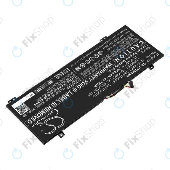 Batteria per Lenovo Ideapad C340, Ideapad Flex, L18C4PF3, Li-Pol, 2850mAh, 15.36V, HQ