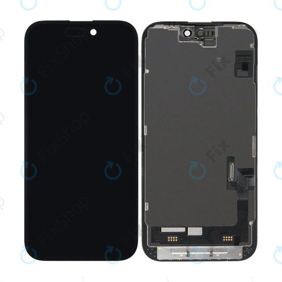 Schermo per iPhone 15, Vetro touch con cornice, Refurbished