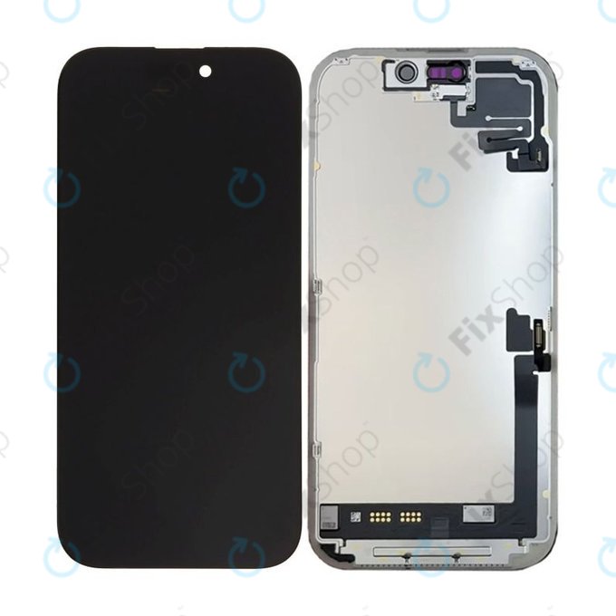Schermo Soft OLED 120Hz per iPhone 17, Vetro touch con cornice, DIAGNOSTIC