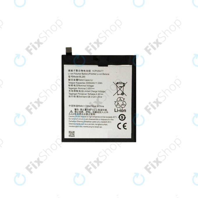 Batteria per Motorola Moto M XT1663, BL265, 3000mAh