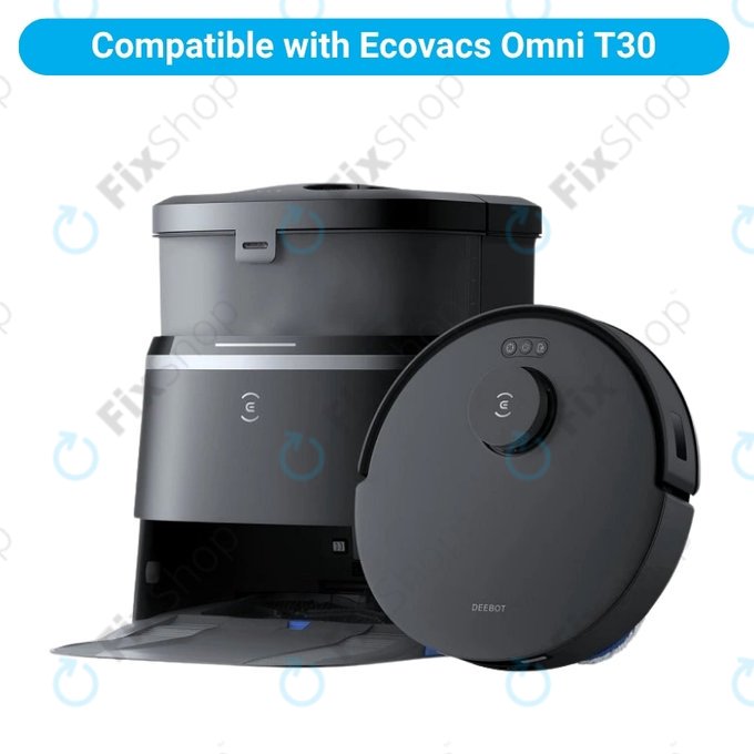 Set di ricambi per Ecovacs Omni T30 (2x spazzola principale, 4x filtro, 4x spazzola laterale)