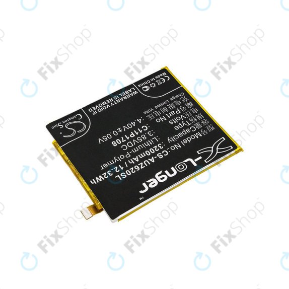 Batteria per Asus Zenfone 5 ZE620KL, 3200mAh, Li-Pol, 3.85 V, C11P1708, HQ