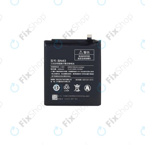 Batteria per Xiaomi Redmi Note 4X, Note 4 SD Global, BN43, 4100mAh
