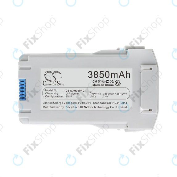 Batteria per DJI Mini 3, Mini 3 Pro, Mini 4, Mini 4 Pro, BWX162-2453-7.38, Li-Pol, 3850mAh, 7.4V, HQ