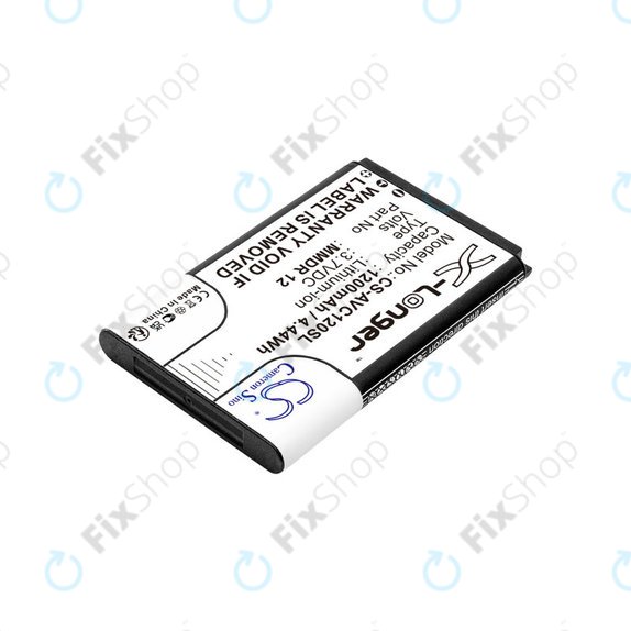 Batteria per Evolveo EasyPhone EP-500, 1200mAh, Li-Ion, 3.7 V, MMDR 12, HQ