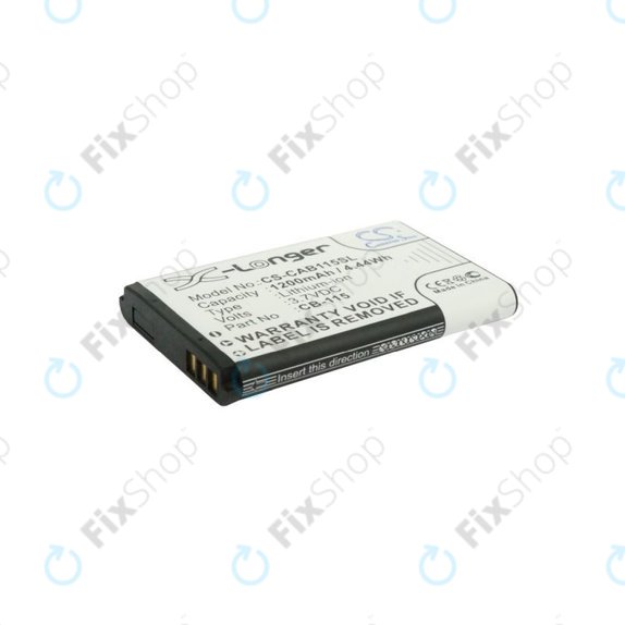 Batteria per CAT B100, CB-115, Li-Ion, 3.7V, 1200mAh, HQ