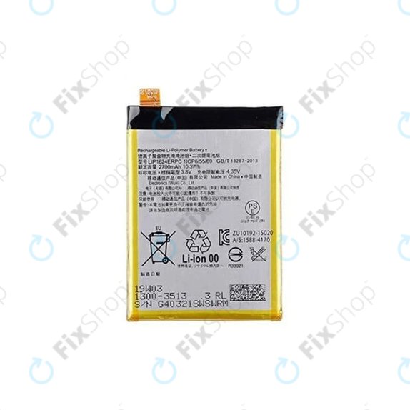 Batteria per Sony Xperia X Performance F8131, F8132, LIP1624ERPC, 2700mAh