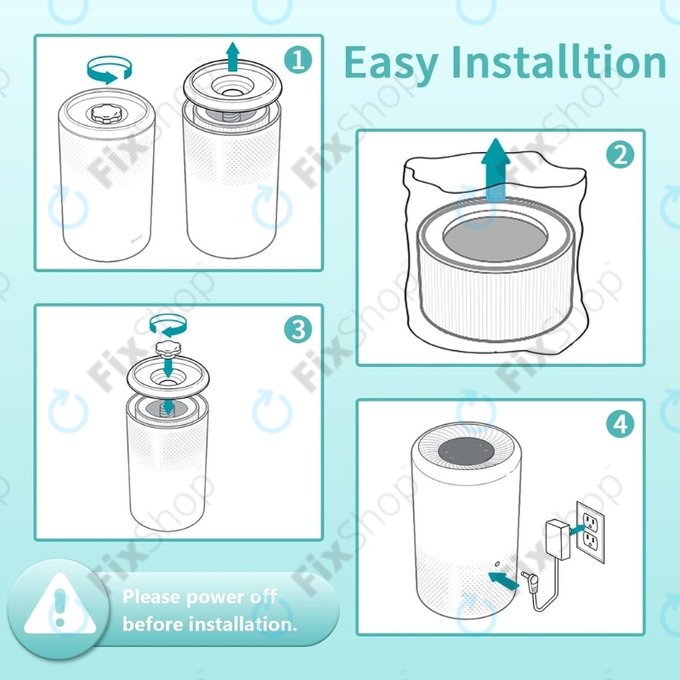 Filtro HEPA per Levoit Vista 200 (Activated carbon)