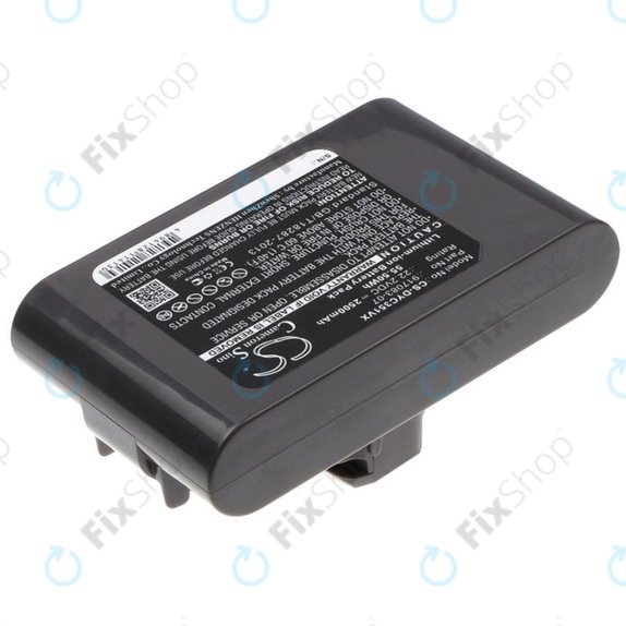Batteria per Dyson DC-seriess, 917083-07, Li-Ion, 2500mAh, 22.2V, HQ