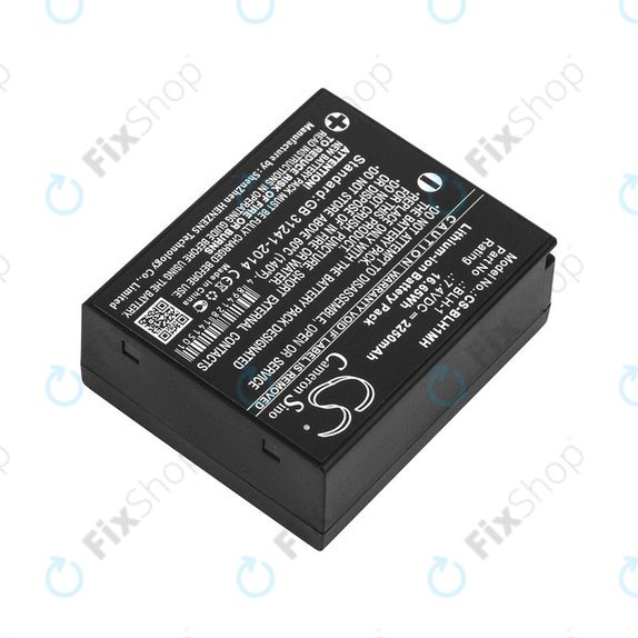 Batteria per Olympus E-M1, BLH-1, Li-Ion, 2250mAh, 7.4V, HQ