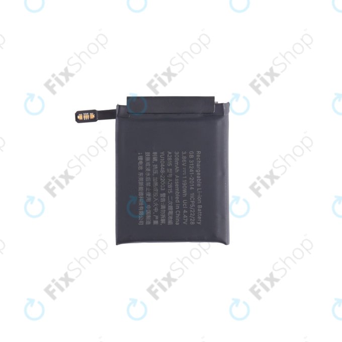 Batteria A2815 per Apple Watch 8 45mm, 308mAh, Refurbished