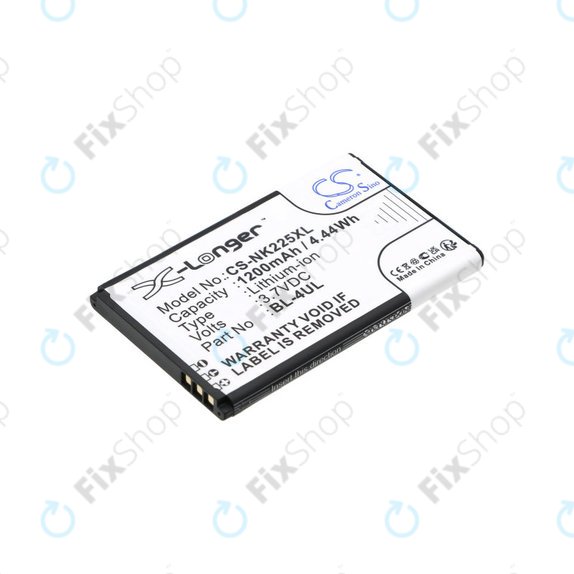 Batteria per Nokia 3310 (2017), 1200mAh, Li-Ion, 3.7 V, BL-4UL, HQ