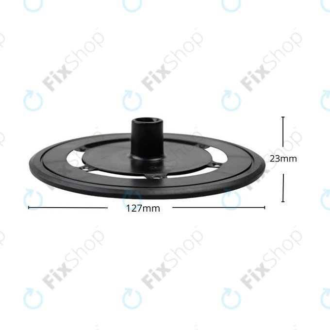 Supporto per panno lavapavimenti Black per Ecovacs Deebot serie T, serie X