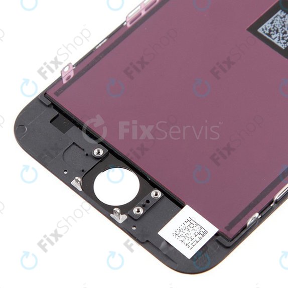 Schermo per iPhone 6, Black, Vetro touch con cornice, Refurbished