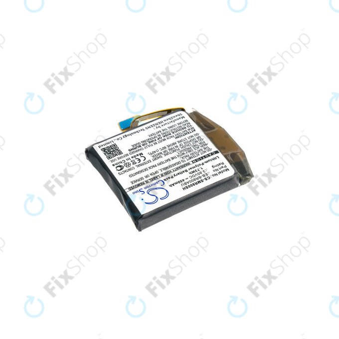 Batteria per Samsung Galaxy Watch 46mm R800, 450mAh, Li-Pol, 3.85 V, EB-BR800ABU, HQ