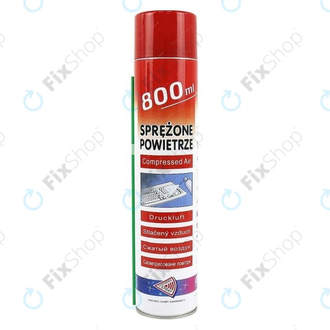 Aria compressa infiammabile 800ml, Micro Chip Electronic
