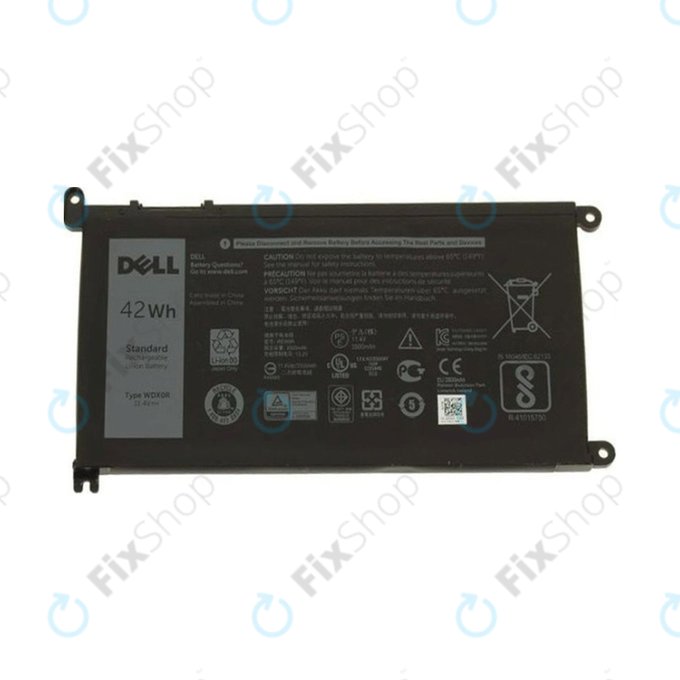 Batteria per Dell Inspiron 13-5378, 77053257, 42WH, Genuine Service Pack