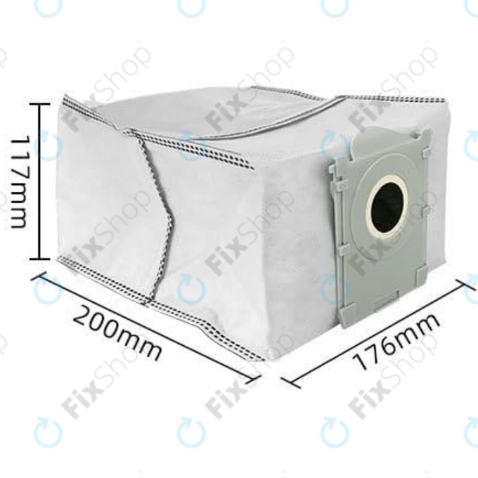 Sacchetto per aspirapolvere, 4 pz. per Ecovacs Deebot T30c, T50-series, T80-series, X8-series, X9 Pro-series