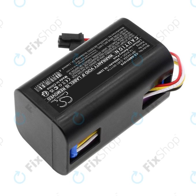 Batteria per Samsung PowerBot-E, Eureka i5 Midea i5 i9 BP14435A, Li-Ion, 3400mAh, 14.8V, HQ