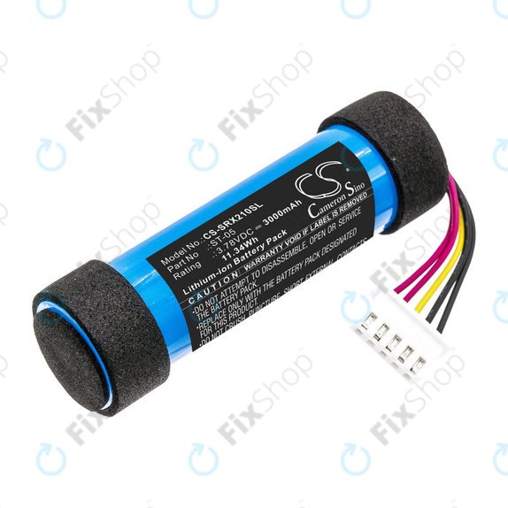Batteria per Sony SRS-XB21, ST-05, Li-Ion, 3000mAh, 3.78V, HQ