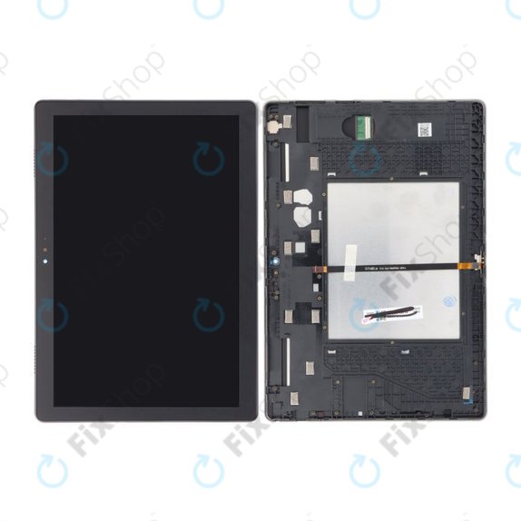 Schermo LCD per Lenovo Tab M10 TB-X605F, TB-X605N, TB-X605M, Black, Vetro touch con cornice