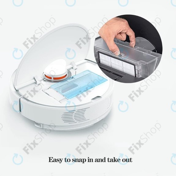 Filtro HEPA per Xiaomi RobGoldck S5, S5 Max, S6, S6 MaxV, S6 Pure, E4, E5, Mijia 1S, Mi Robot Vacuum Mop 1S, Xiaowa E2, E3, Lite C10 (2 pezzi)