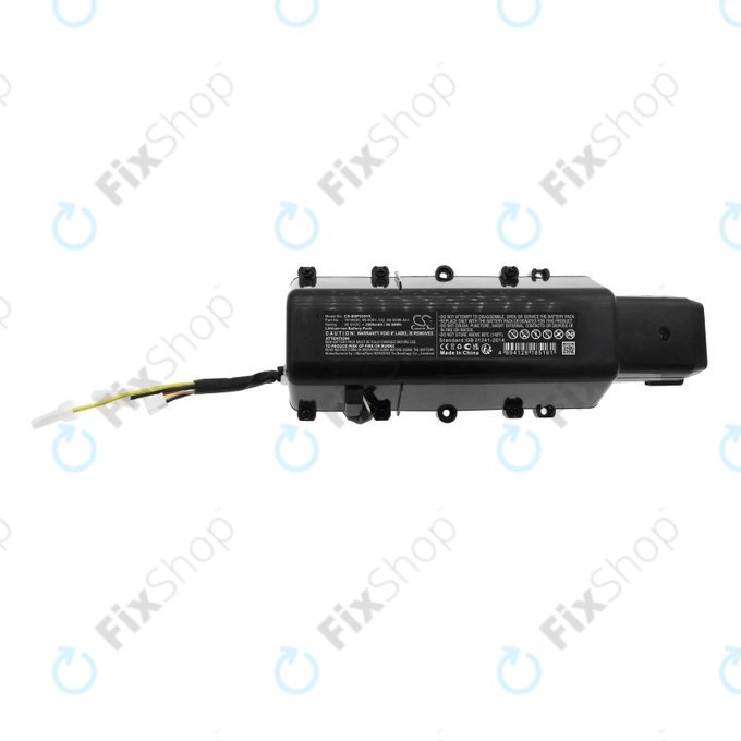 Batteria per Bissell Crosswave Cordless Max Wet Dry, 1618930, Li-Ion, 2500mAh, 36V, HQ