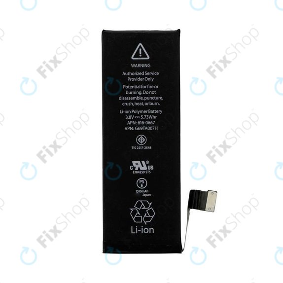 Batteria per iPhone 5C, 1510mAh