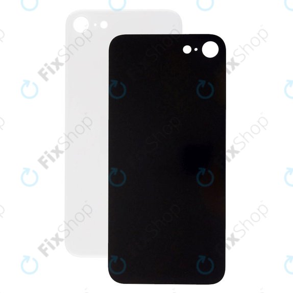 Vetro scocca posteriore con fGold fotocamera più grande per iPhone SE 3rd Gen 2022, Starlight