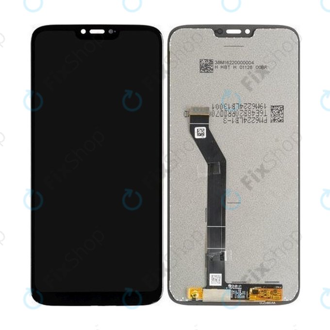Schermo LCD per MotGoldla Moto G7 Power, Vetro touch senza cornice