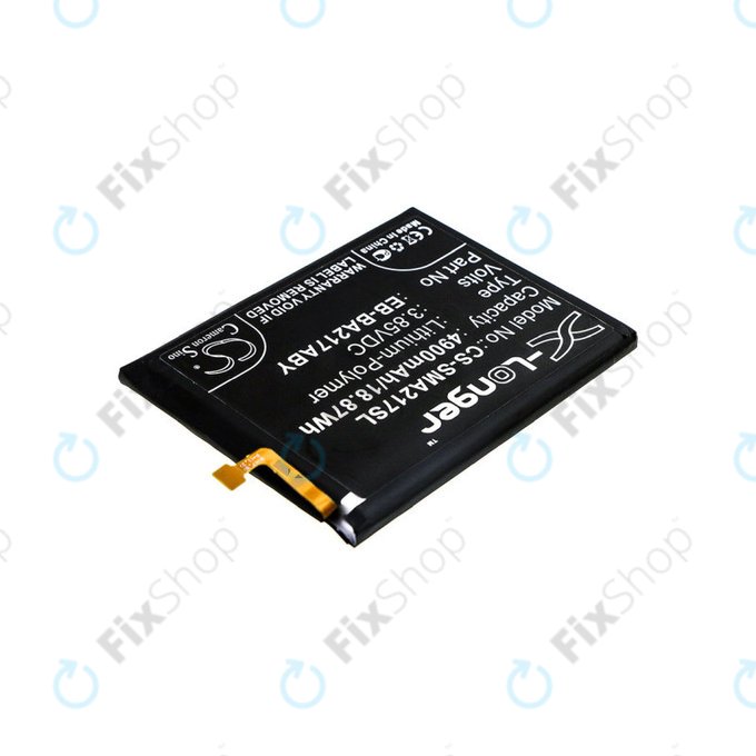 Batteria per Samsung A04s, 4900mAh, Li-Pol, 3.85 V, EB-BA217ABY, HQ