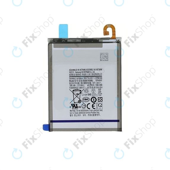 Batteria per Samsung A7 A750F (2018), A10 A105F, EB-BA750ABU, 3300mAh